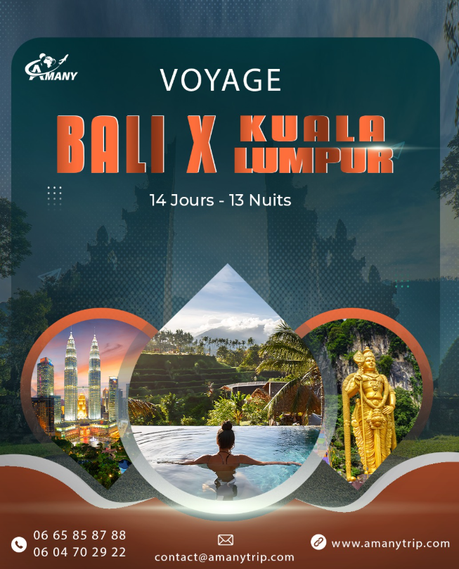 Voyage Bali Kuala Lumpur - Amany Trip