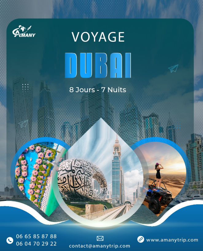 Voyage Dubaï Émirats - Amany Trip