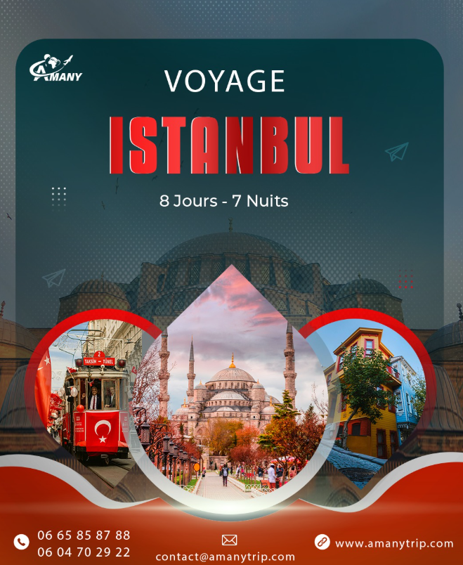 Voyage Istanbul Turquie - Amany Trip